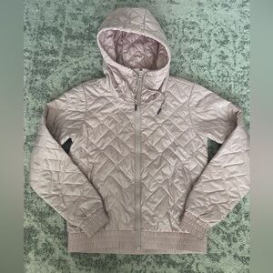 Columbia Women's XS Sweet View Light Pink Insulated Bomber Zip Pockets Jacket